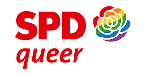 Das Logo der SPD queer.
