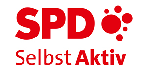 Das Logo der SPD SelbstAktiv rot auf weiß.